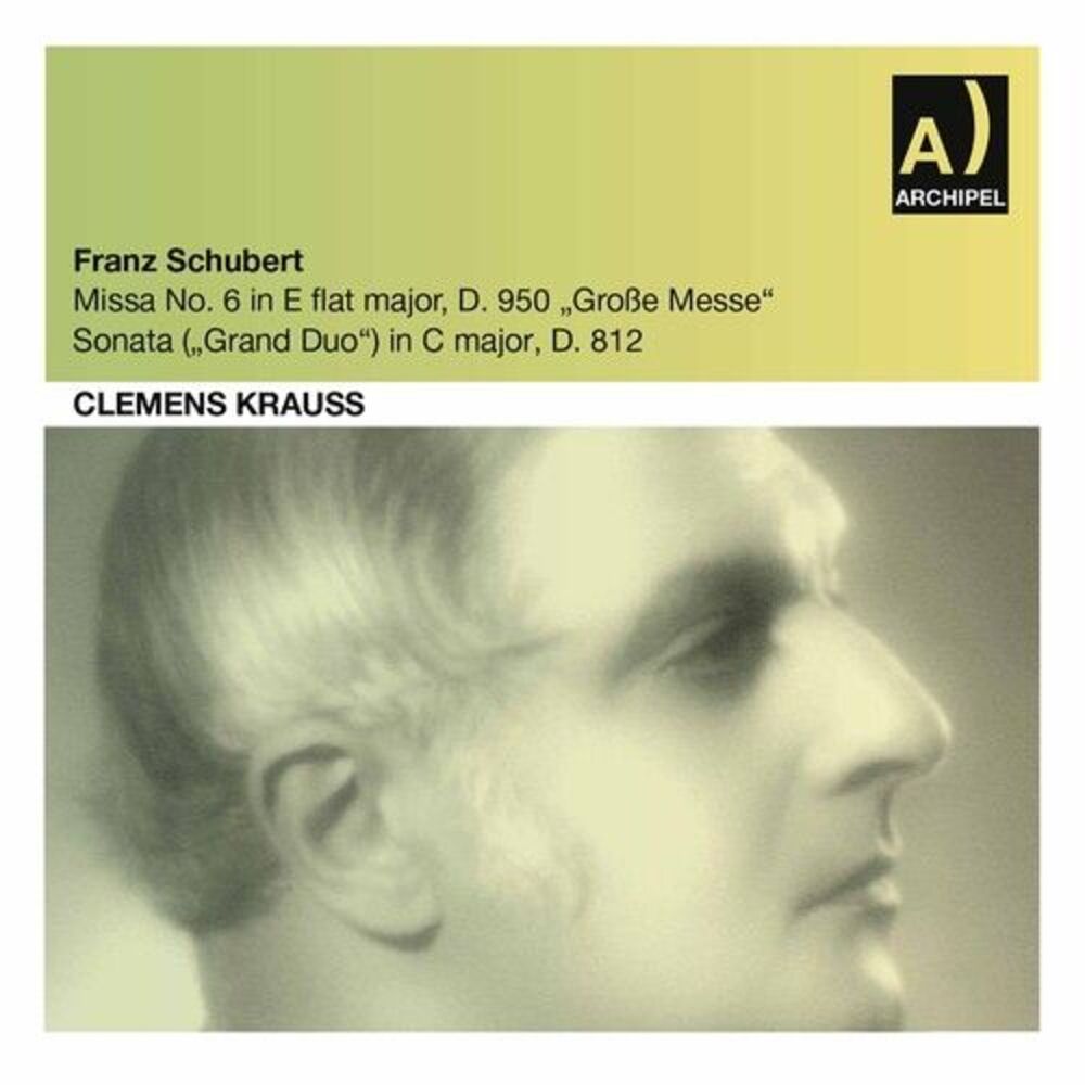 Clemens Krauss - Missa No 6 in E Flat Major D 950  CD